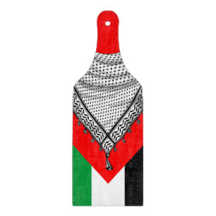 Planche À Découper Keffiyeh Écharpe palestinienne tissu traditionnel