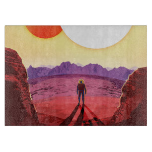 Planche À Découper Kepler Space Voyage Destination Planète Aventure