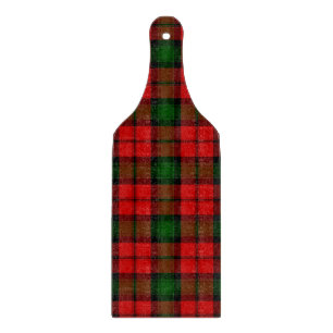 Planche À Découper Kerr tartan rouge vert plaid