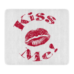 Planche À Découper Kiss Me ! Lips rouges