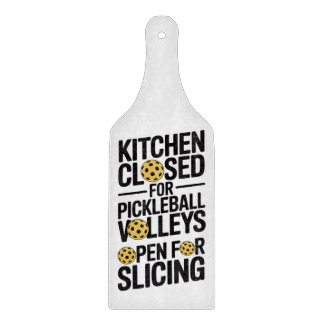 Planche À Découper Kitchen Closed For Pickleball Slicing Allowed