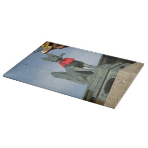 Planche À Découper Kitsune キ ツ ネ (Fox) avec clé dans la bouche