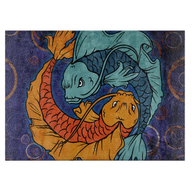 Planche À Découper Koi Fish (Devant)