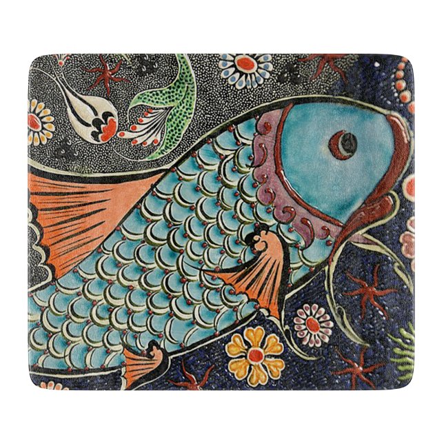 Planche À Découper Koi Mosaic (Devant)