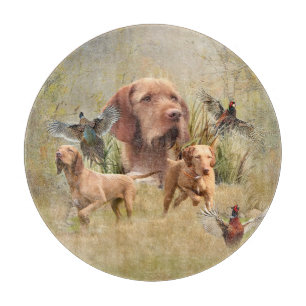 Planche À Découper La À poils durs hongroise Vizsla