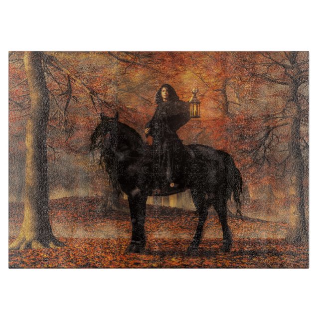 Planche À Découper La Dame d'Halloween (Devant)