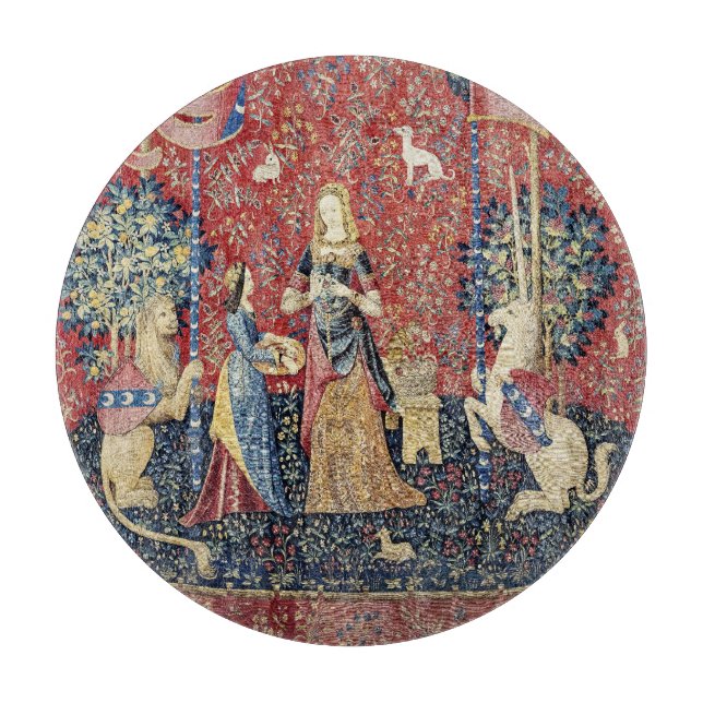 Planche À Découper La Dame et la licorne, Odeur (Devant)