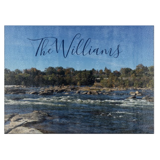 Planche À Découper La jolie rivière James (Devant)