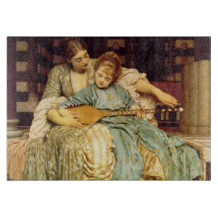 Planche À Découper La leçon de musique par Frederic Leighton
