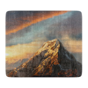 Planche À Découper La montagne majestueuse