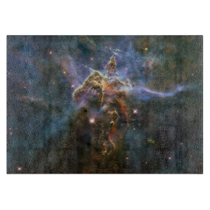 Planche À Découper La montagne mystique en Carina Nebula Espace Hubbl