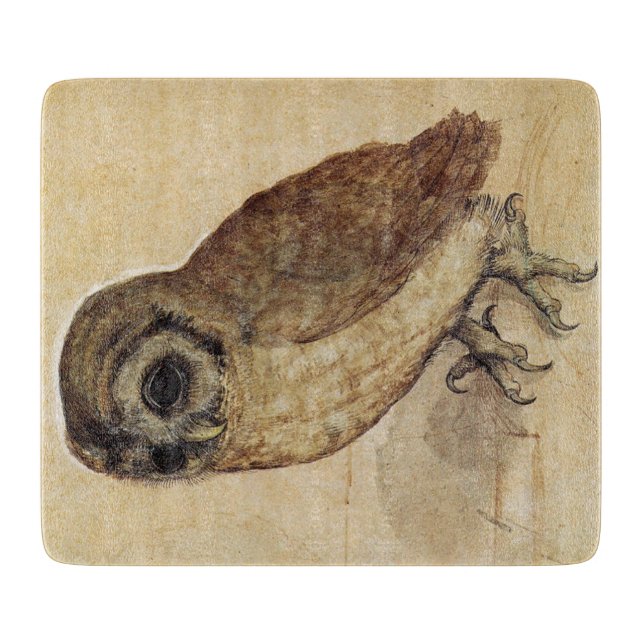 Planche À Découper La petite chouette (par Albrecht Dürer) (Devant)