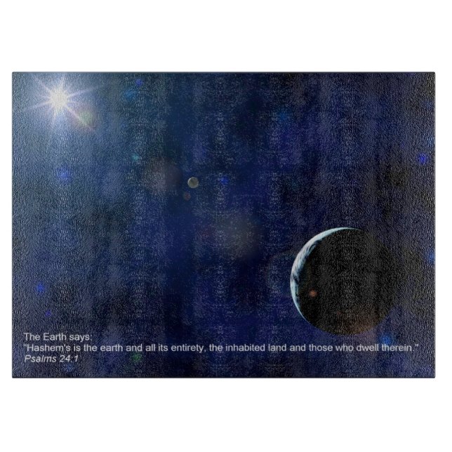 Planche À Découper La Terre (Devant)