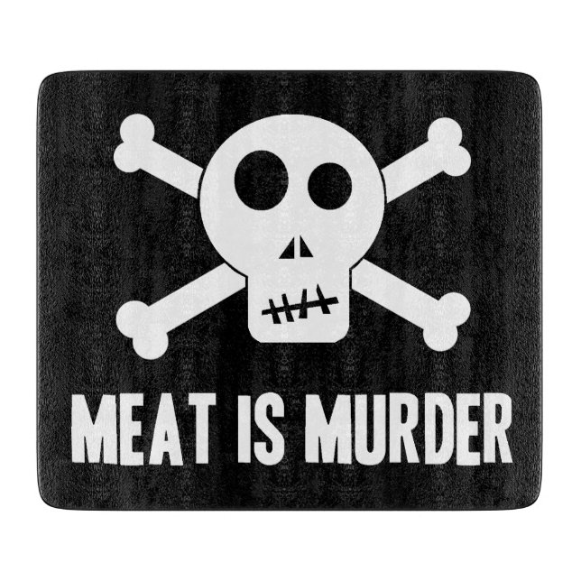 Planche À Découper La viande est la commission de coupe du meurtre (Devant)