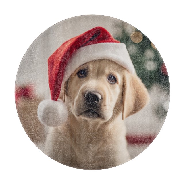 Planche À Découper Labrador Retriever Christmas (Devant)