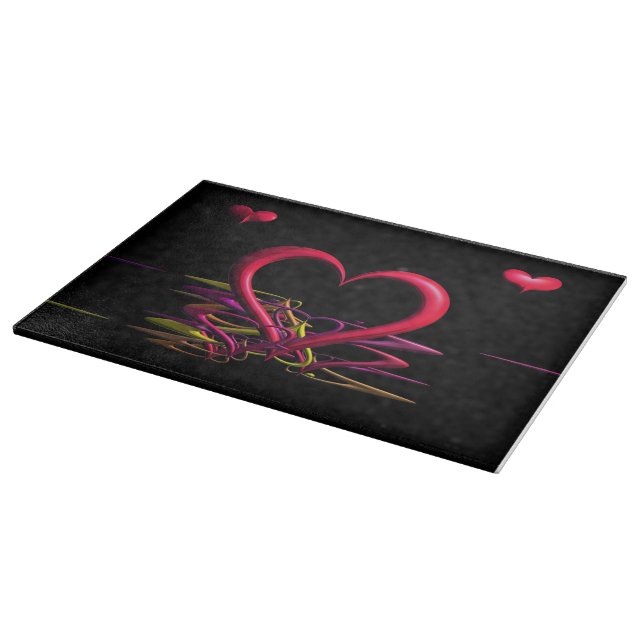 Planche À Découper L'amour dans l'obscurité (Coin)