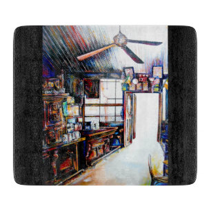 Planche À Découper L'amour n'est pas un mur, c'est un pont