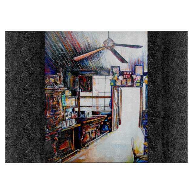 Planche À Découper L'amour n'est pas un mur, c'est un pont (Devant)