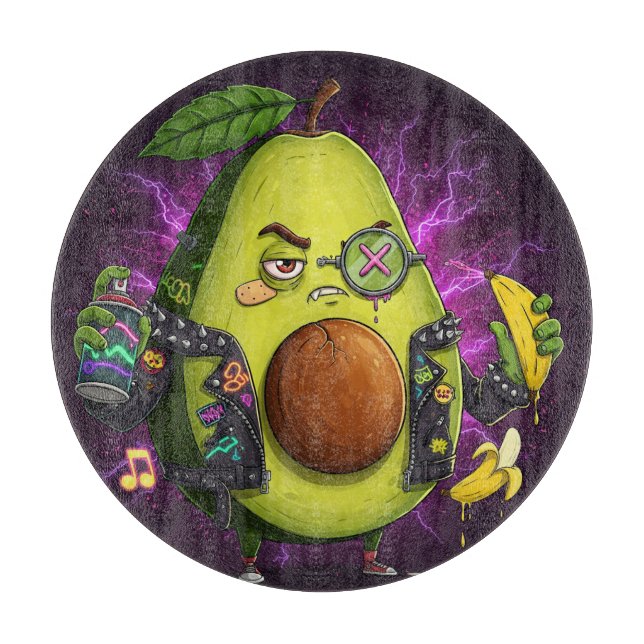 Planche À Découper L'Anarcho-avocat (Devant)