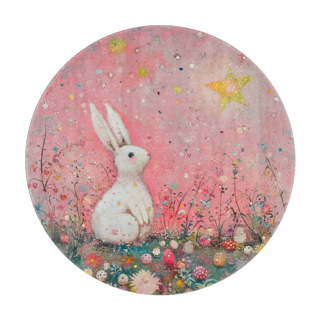 Planche À Découper Lapin de Pâques (Devant)