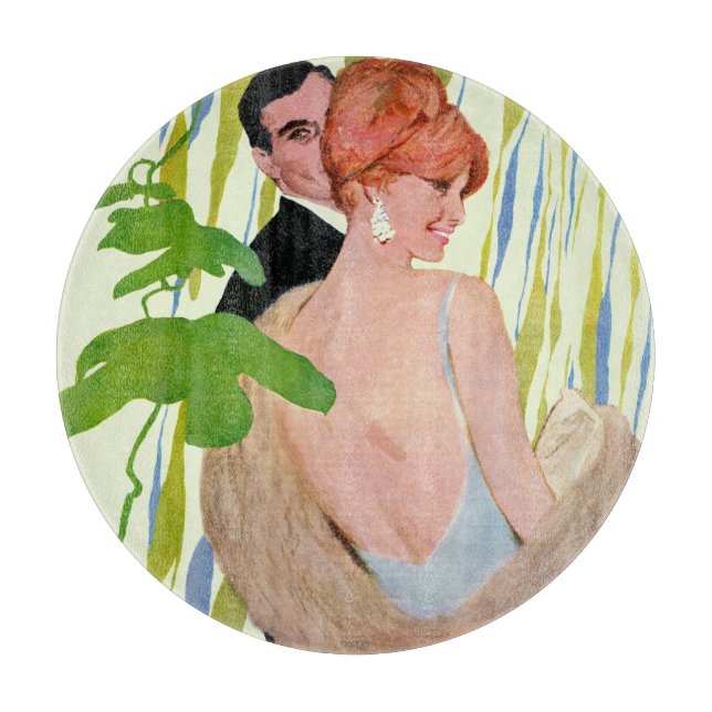 Planche À Découper L'argent dans son esprit (Devant)