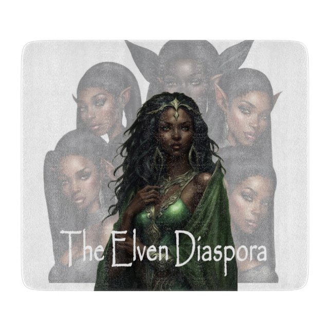 Planche À Découper L'art de couverture de la Diaspora elfe (Devant)