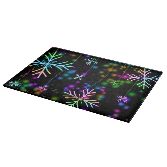 Planche À Découper L'atmosphère de Noël festive et animée de Slippery (Coin)