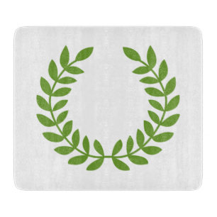 Planche À Découper Laurel Wreath (Symbole grec ancien)