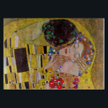 Planche À Découper Le baiser de Gustav Klimt, Art nouveau Vintage<br><div class="desc">Le tableau d'amour ultime, un magnifique design pour célébrer la Saint Valentin avec! The Kiss (détail) (1907-1908) de Gustav Klimt est un symbole de l'ère victorienne vintage Symbolisme art de l'amour et de l'amour mettant en scène un couple romantique aux couleurs de l'or, des motifs et des symboles, partageant un...</div>