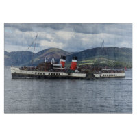 Le bateau à roues à aubes Waverley au large de l'É
