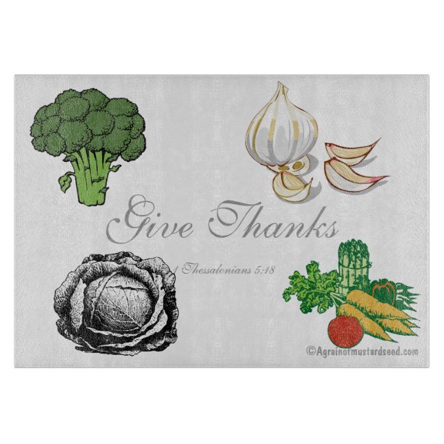 Planche À Découper Le chrétien cite inspiré (Devant)