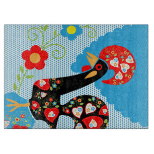 Planche À Découper Le coq portugais de Barcelos