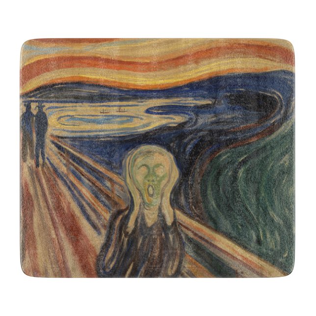 Planche À Découper Le cri d'Edvard Munch (Devant)