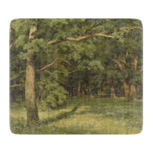 Planche À Découper Le défrichage (paysage boisé)