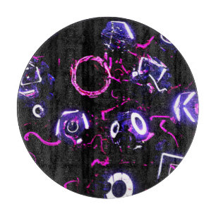 Planche À Découper Le design néon. Commandez dès maintenant 