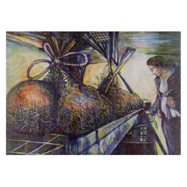 Planche À Découper Le destin hurlant de la vie (Devant)