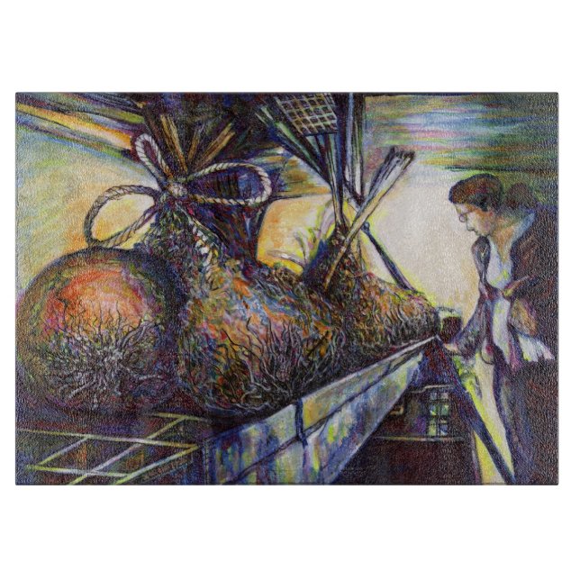 Planche À Découper Le destin hurlant de la vie (Devant)