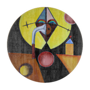 Planche À Découper Le docteur de la peste - Peinture à l'huile