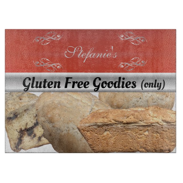 Planche À Découper Le gluten libèrent (Devant)