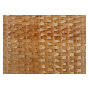 Planche À Découper Le look de laque en osier Basketweave Texture
