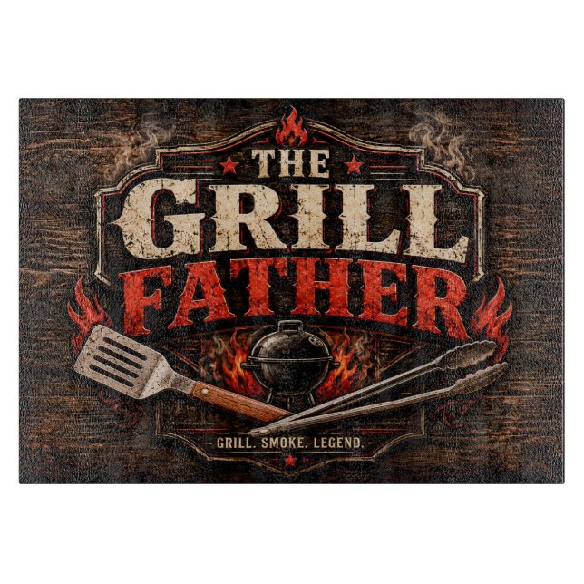 Planche À Découper Le Père du Grill (Devant)