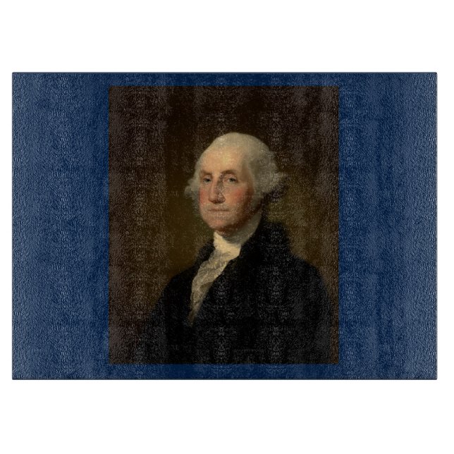Planche À Découper Le président américain George Washington, Stuart (Devant)