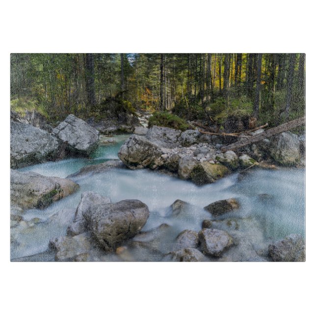 Planche À Découper Le torrent Ramsauer Ache (Devant)