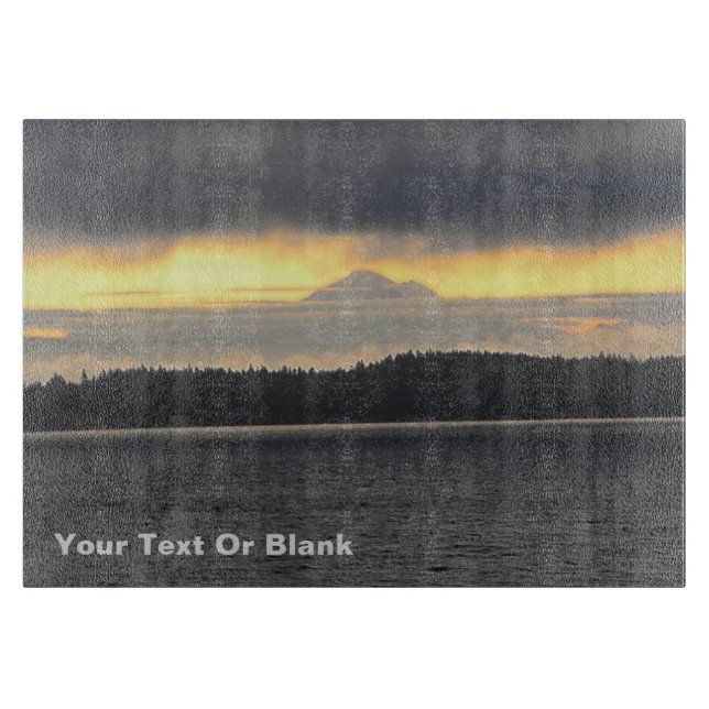 Planche À Découper Le volcan du Mont Baker (Devant)