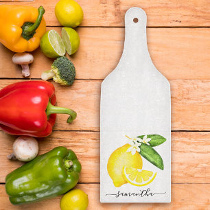 Planche À Découper Lemon Citrus Monogram