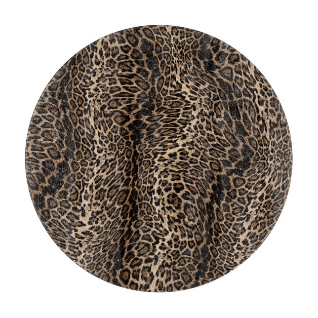 Planche À Découper Leopard Elegant print (Devant)
