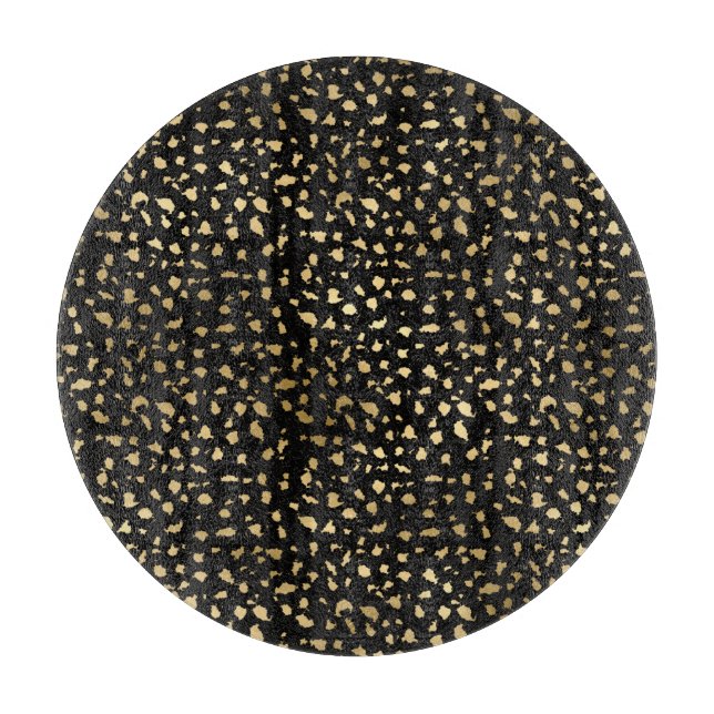 PLANCHE À DÉCOUPER LEOPARD POSTER DE ANIMAL PLATEAU CUTTING BOARD (Devant)