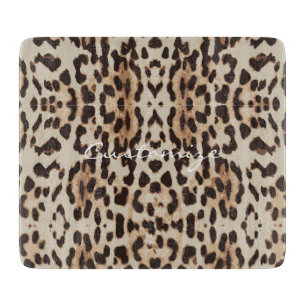 Planche À Découper Leopard Spots Motif Thunder_Cove