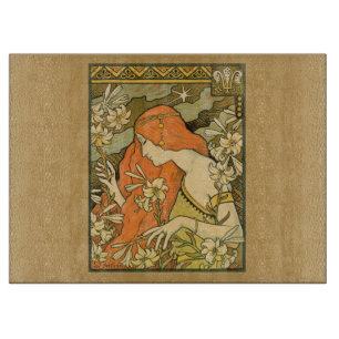 Planche À Découper L'Ermitage Française Nouveau Femme dans le champ d