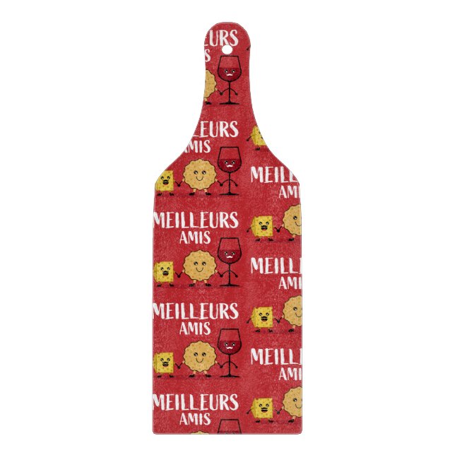 Planche À Découper Les amateurs de fromage français (Devant)